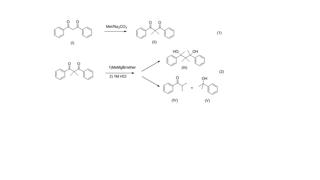 Elucidating The Reactions Mechanism Between Diphenylpropane