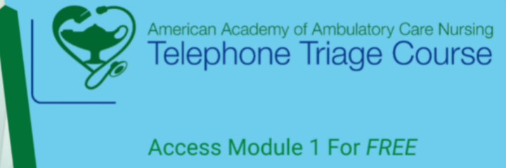 Telephone Triage Course Module 1