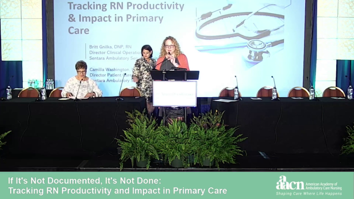 If It's Not Documented, It's Not Done: Tracking RN Productivity and Impact in Primary Care