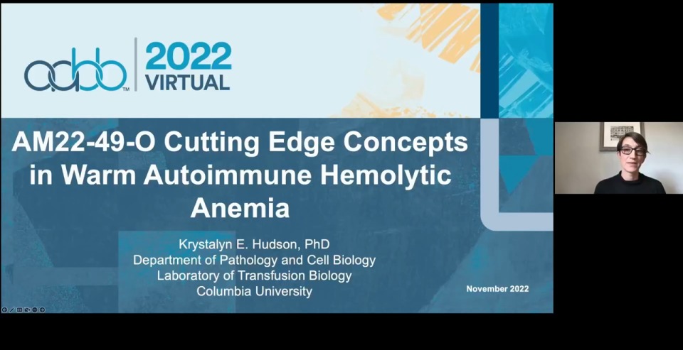 AM22-49-O: (On-Demand) Cutting Edge Concepts in Pathogenesis, Diagnosis, and Treatment of Warm Autoimmune Hemolytic Anemia (Enduring)
