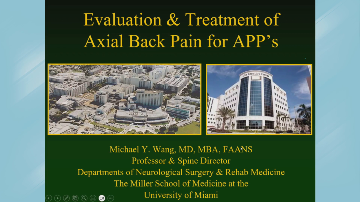 Degenerative Spine Diagnosis and Treatment & Case Discussion icon