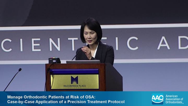 2023 AAO Annual Session - Manage Orthodontic Patients at Risk of OSA: Case-by-Case Application of a Precision Treatment Protocol icon