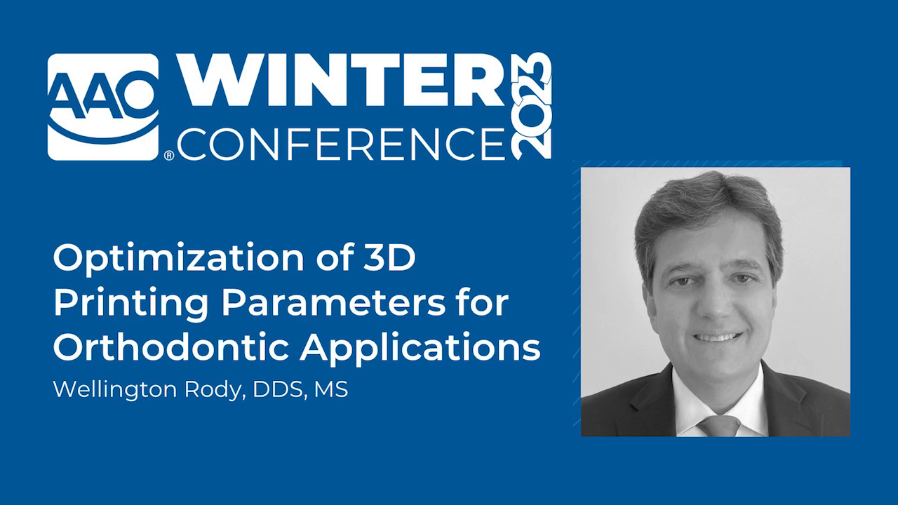 Optimization of 3D Printing Parameters for Orthodontic Applications icon