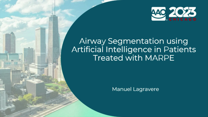 Airway Segmentation Using Artificial Intelligence in Patients Treated with MARPE
