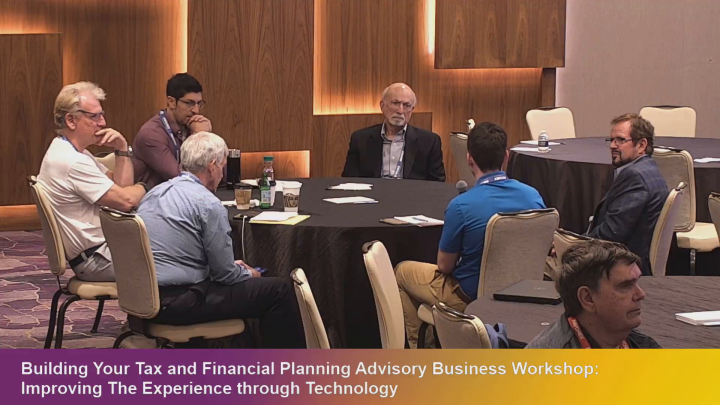 Building Your Tax and Financial Planning Advisory Business Workshop: Business Model Roundtables icon