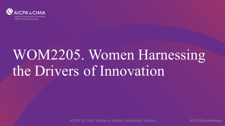 Women Harnessing the Drivers of Innovation