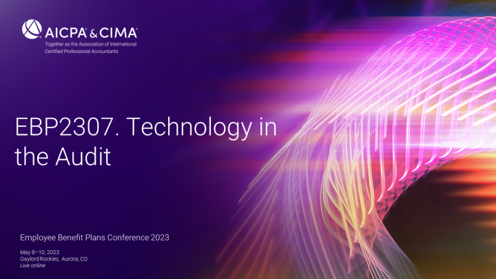 Technology in the Audit