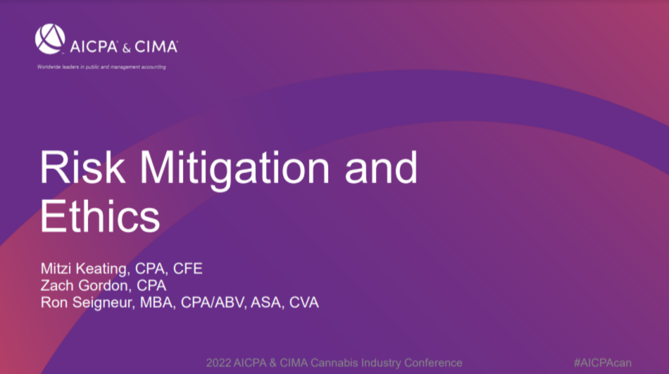 Risk Mitigation and Ethics