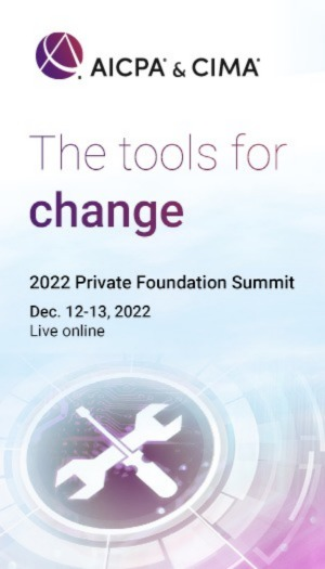 2022 AICPA & CIMA Private Foundation Summit