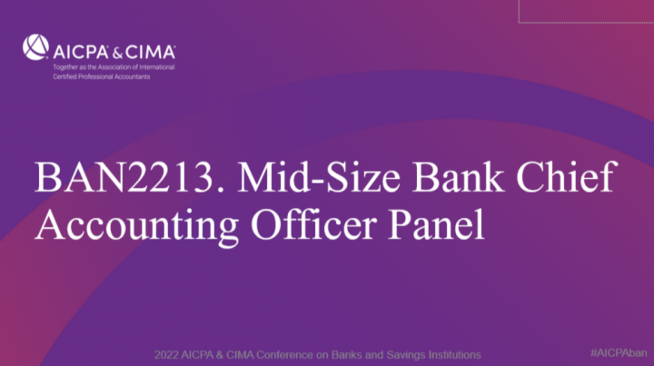 Mid-Size Bank Chief Accounting Officer Panel icon