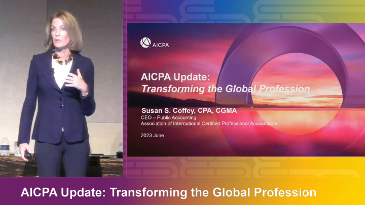 AICPA Update: Transforming the Global Profession