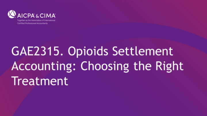 Opioids Settlement Accounting: Choosing the Right Treatment icon
