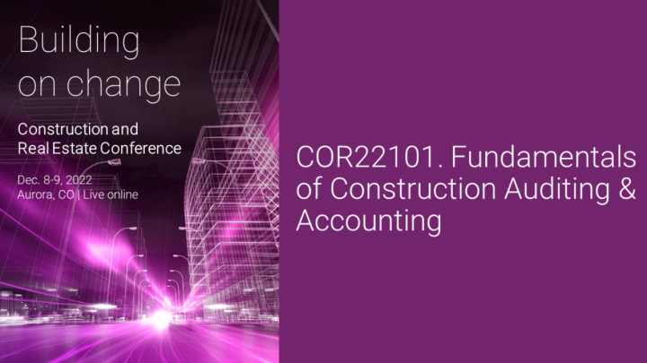 Fundamentals of Construction Auditing & Accounting icon