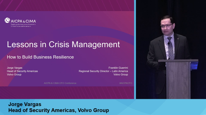 Lessons in Crisis Leadership: How to Build Business Resilience (Additional Fee, Onsite Only) icon