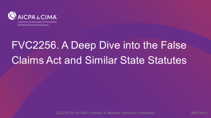 A Deep Dive into the False Claims Act and Similar State Statutes