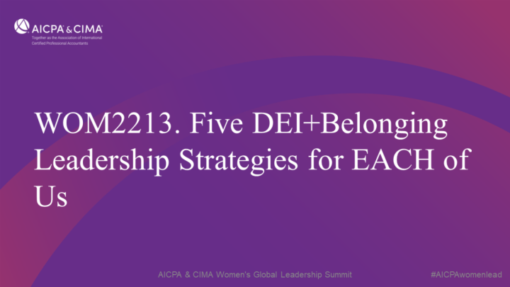 Five DEI+Belonging Leadership Strategies for EACH of Us
