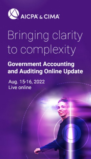AICPA & CIMA 2022 Governmental Accounting & Auditing Online Update
