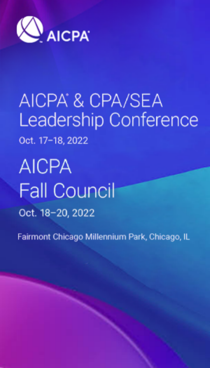 2022 AICPA Fall Meeting of Council icon