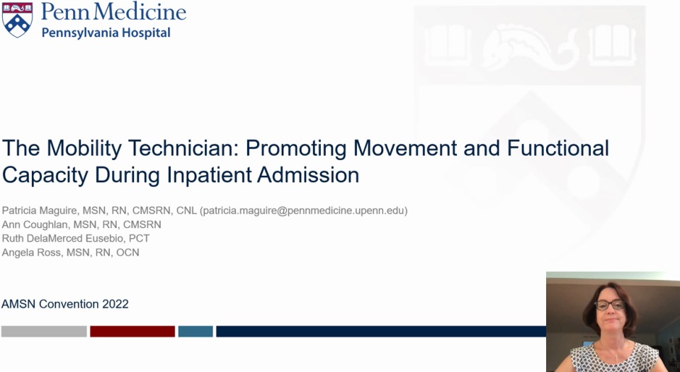 The Mobility Technician: Promoting Movement and Functional Capacity During Inpatient Admission