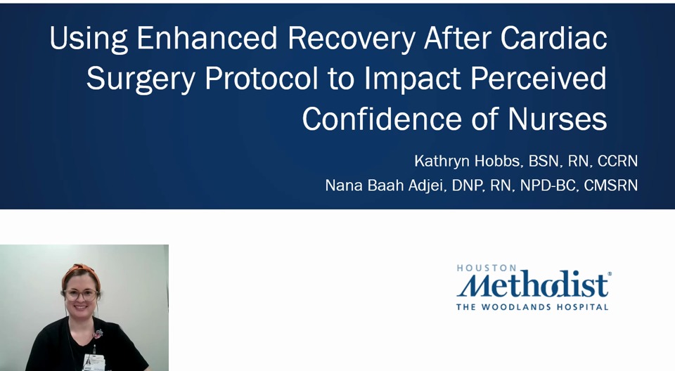 Using Enhanced Recovery After Cardiac Surgery Protocol to Impact Perceived Confidence of Nurses