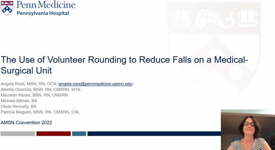 The Use of Volunteer Rounding to Reduce Falls on a Medical-Surgical Unit