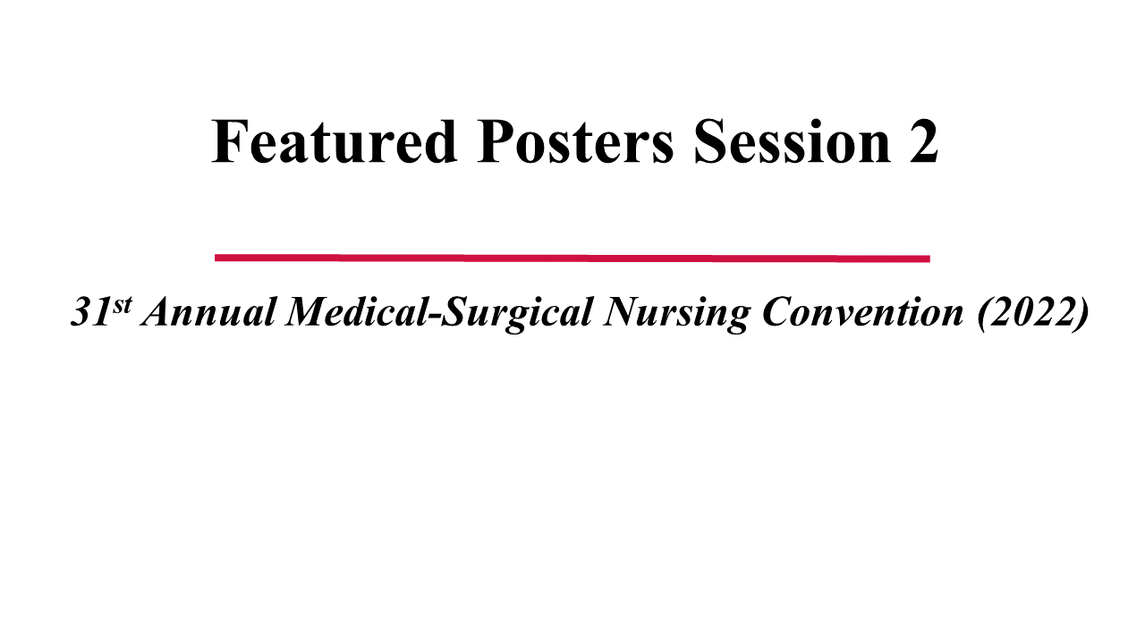 Featured Posters Session 2