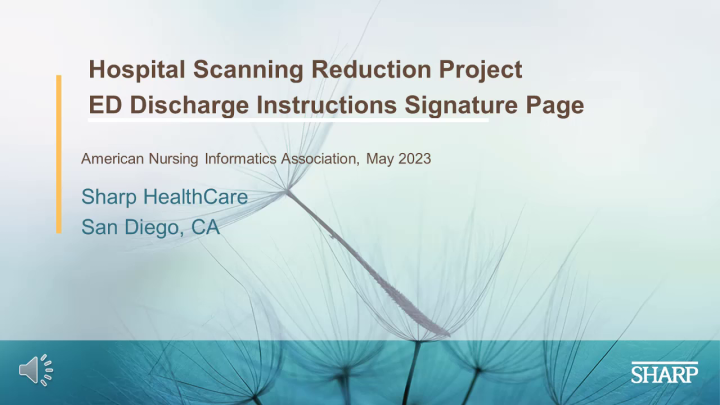 Reducing Paper Documents Scanned in the Hospital: A Story of Collaboration icon