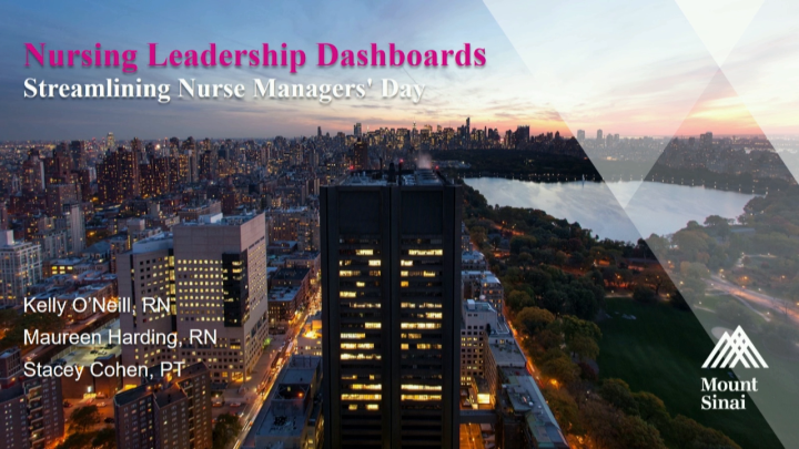 Nursing Leader Dashboards: Streamlining Their Day