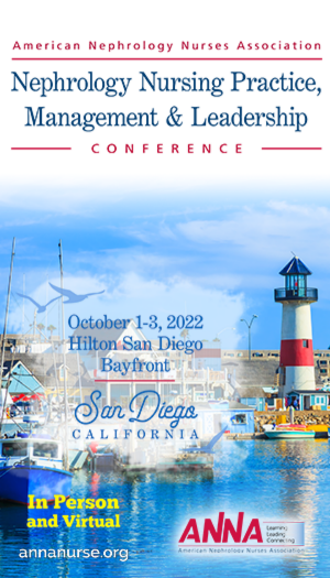 Hot Lists - American Nephrology Nurses Association