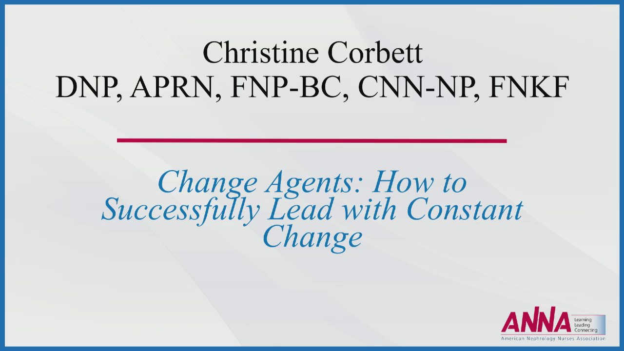 Change Agents: How to Successfully Lead with Constant Change