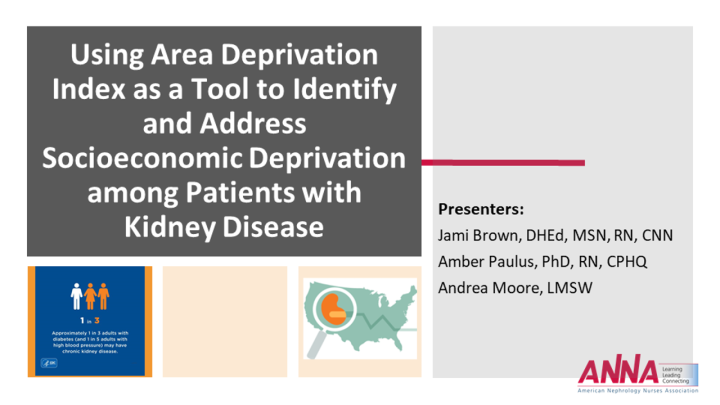 Addressing Socioeconomic Deprivation Among Patients with Kidney Disease