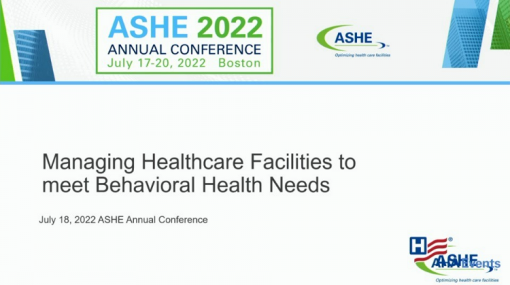 Managing Health Care Facilities to Meet Behavioral Health Need icon