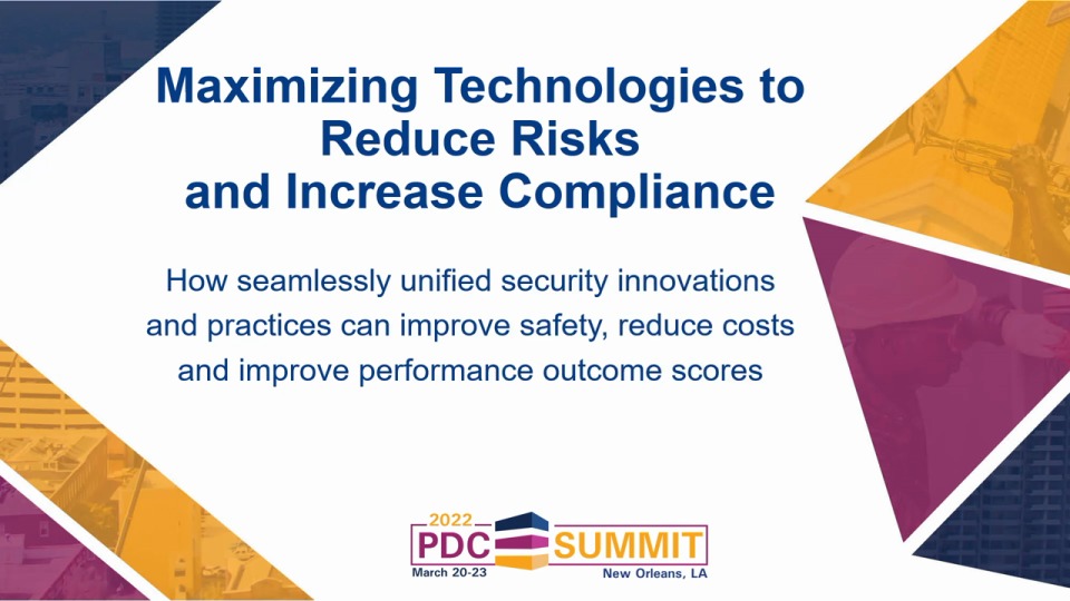 Maximizing Technologies to Reduce Risks and Increase Compliance icon