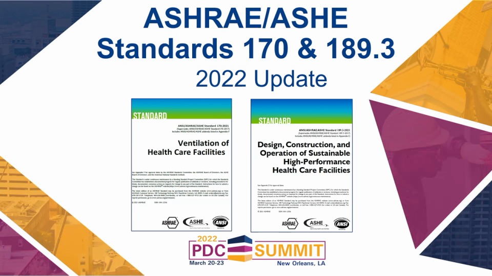 ASHRAE/ASHE 170 & 189.3 2021 Update icon