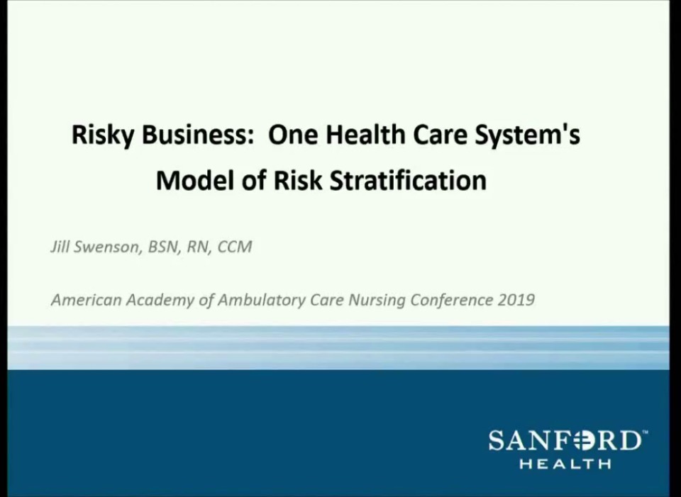 Other Terms For Risk Stratification