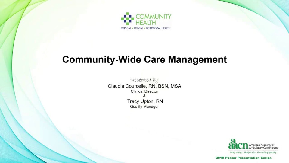 Community-Wide Care Management