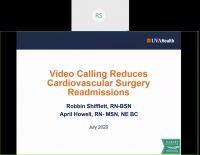 Video Calling Reduces Cardiovascular Surgery Readmissions