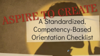 Aspire to Create a Standardized Competency-Based Orientation Checklist