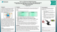 The Use of Web-Based Health Education among Safety-Net Ambulatory Care Clinic Adult Diabetic Patients icon
