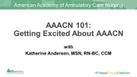 AAACN 101: Getting Excited About AAACN icon