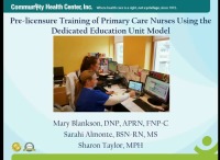Pre-Licensure Training of Primary Care Nurses Using the Dedicated Education Unit Model