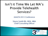 Isn't It Time We Let MAs Provide Telehealth Services?