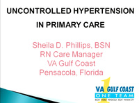 Uncontrolled Hypertension in Primary Care