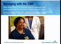 What Every Front Line Nurse Manager Needs to Manage Staff Performance with the Electronic Medical Record (EMR) icon