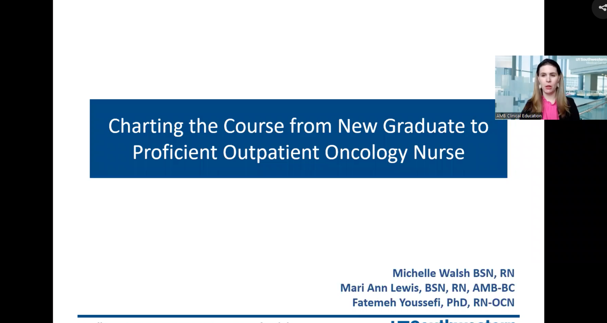 Charting the Course from New Graduate to Proficient Outpatient Oncology Nurse icon