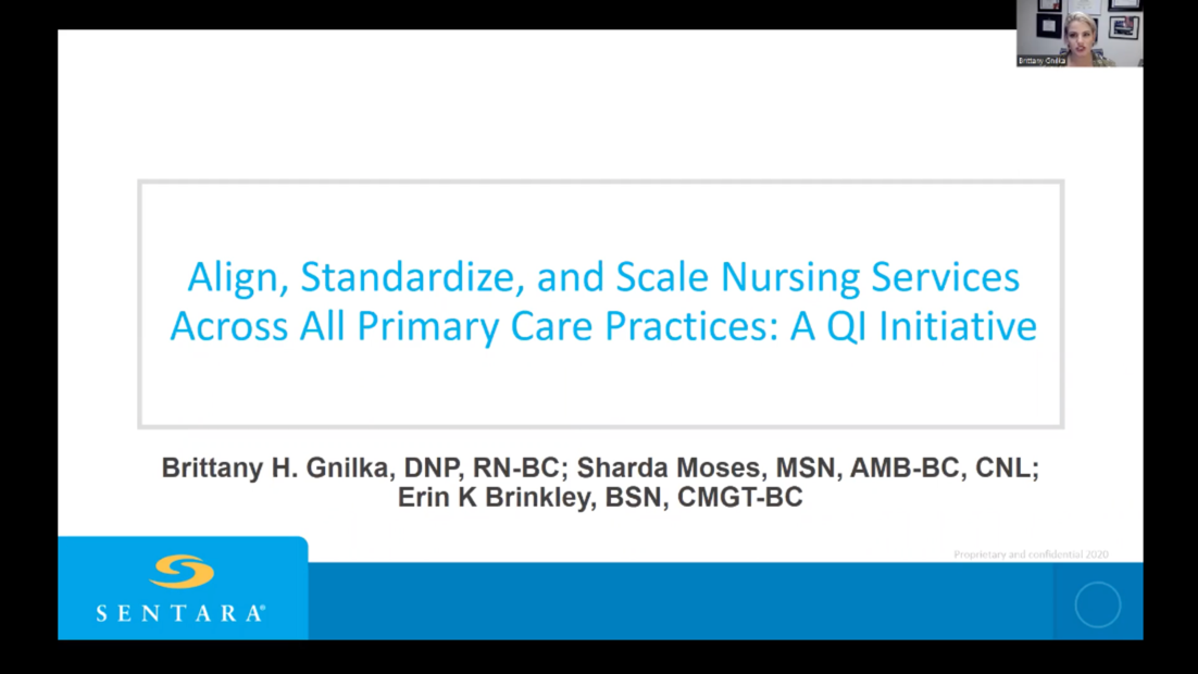 QI Project to Align, Standardize, and Scale Nursing Services across All Primary Care Practices