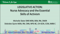 Adapting the ANA Toolkit to Ambulatory Care Practice