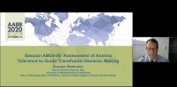 AM20-08: Assessment of Anemia Tolerance to Guide Transfusion Decision Making