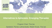 AM20-63: Alternatives to Apheresis: Emerging Therapies