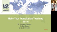 AM20-88: Make Your Transfusion Teaching Stick!